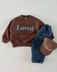 Sweatshirt Loved find Stylish Fashion for Little People- at Little Foxx Concept Store