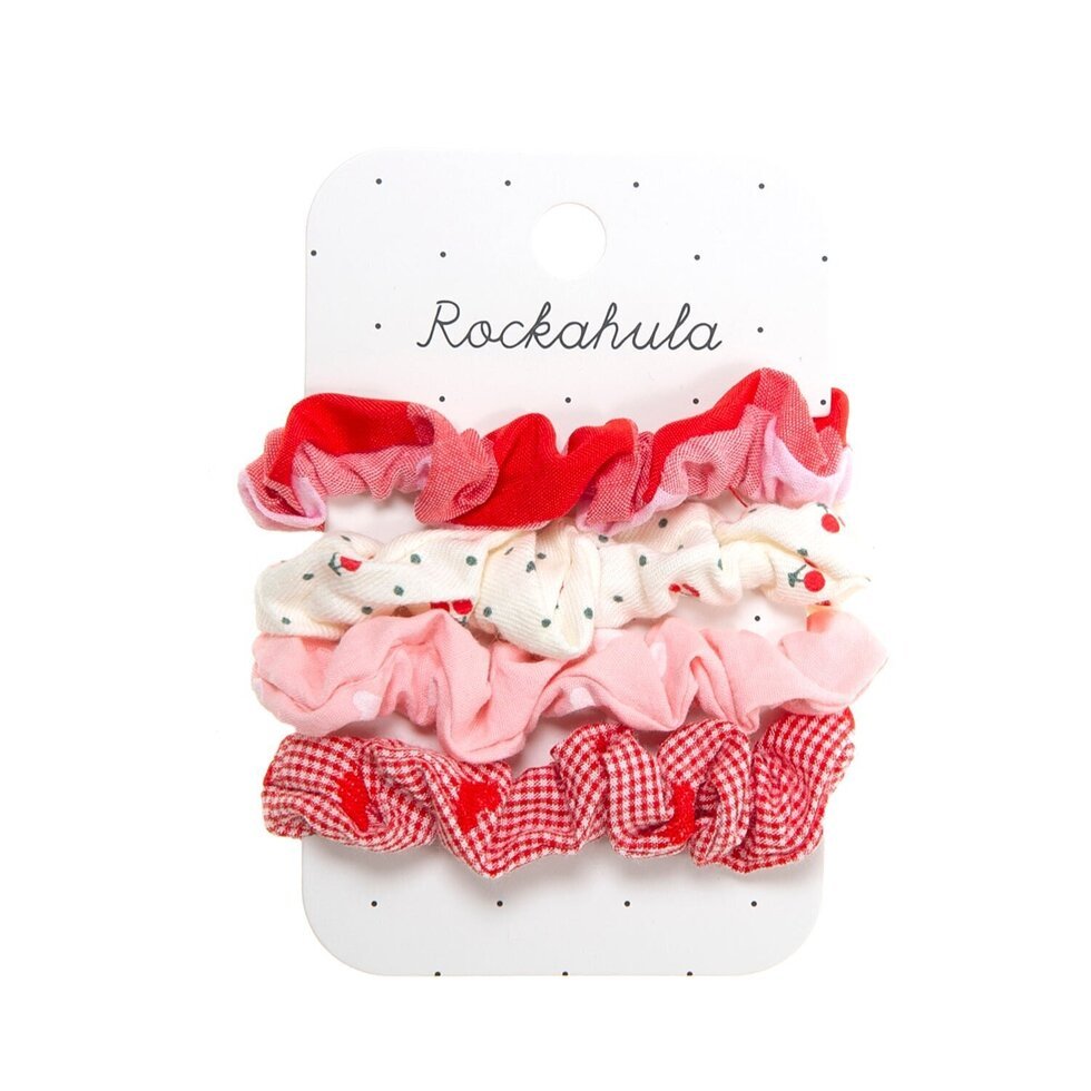 Sweet Cherry Scrunchie Set find Stylish Fashion for Little People- at Little Foxx Concept Store