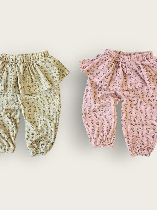 Floral Frill Jogger Pants_byLittleFox_jetztvorbestellen