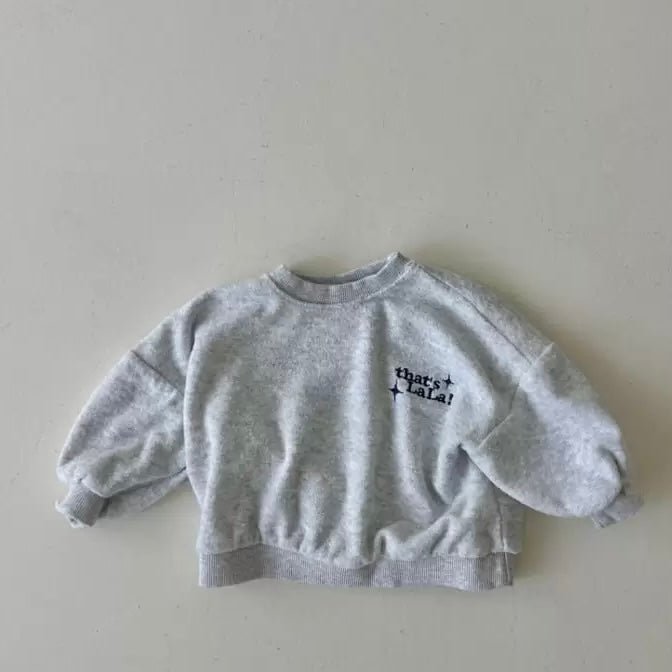 Terry Sweatshirt find Stylish Fashion for Little People- at Little Foxx Concept Store