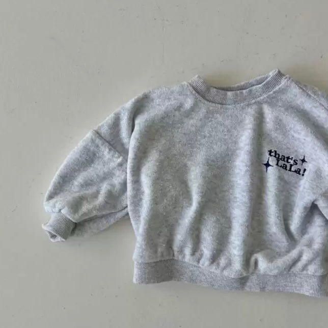 Terry Sweatshirt find Stylish Fashion for Little People- at Little Foxx Concept Store
