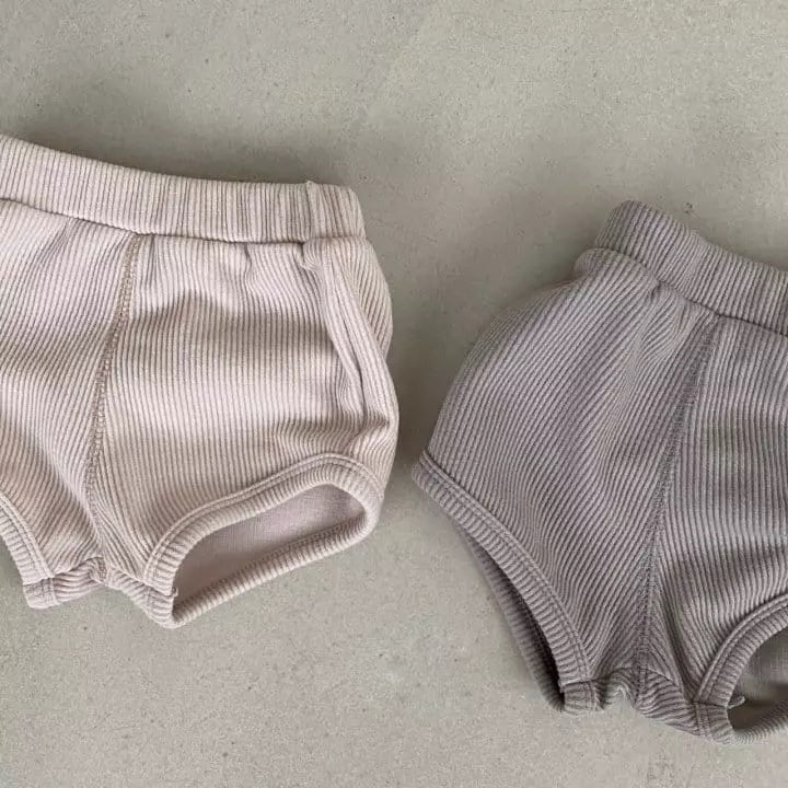 Vera Rib Bloomers - Beige find Stylish Fashion for Little People- at Little Foxx Concept Store