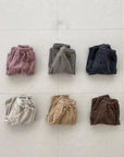 Warm Marcaroon Pants - Brown find Stylish Fashion for Little People- at Little Foxx Concept Store