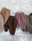 Warm Marcaroon Pants - Brown find Stylish Fashion for Little People- at Little Foxx Concept Store