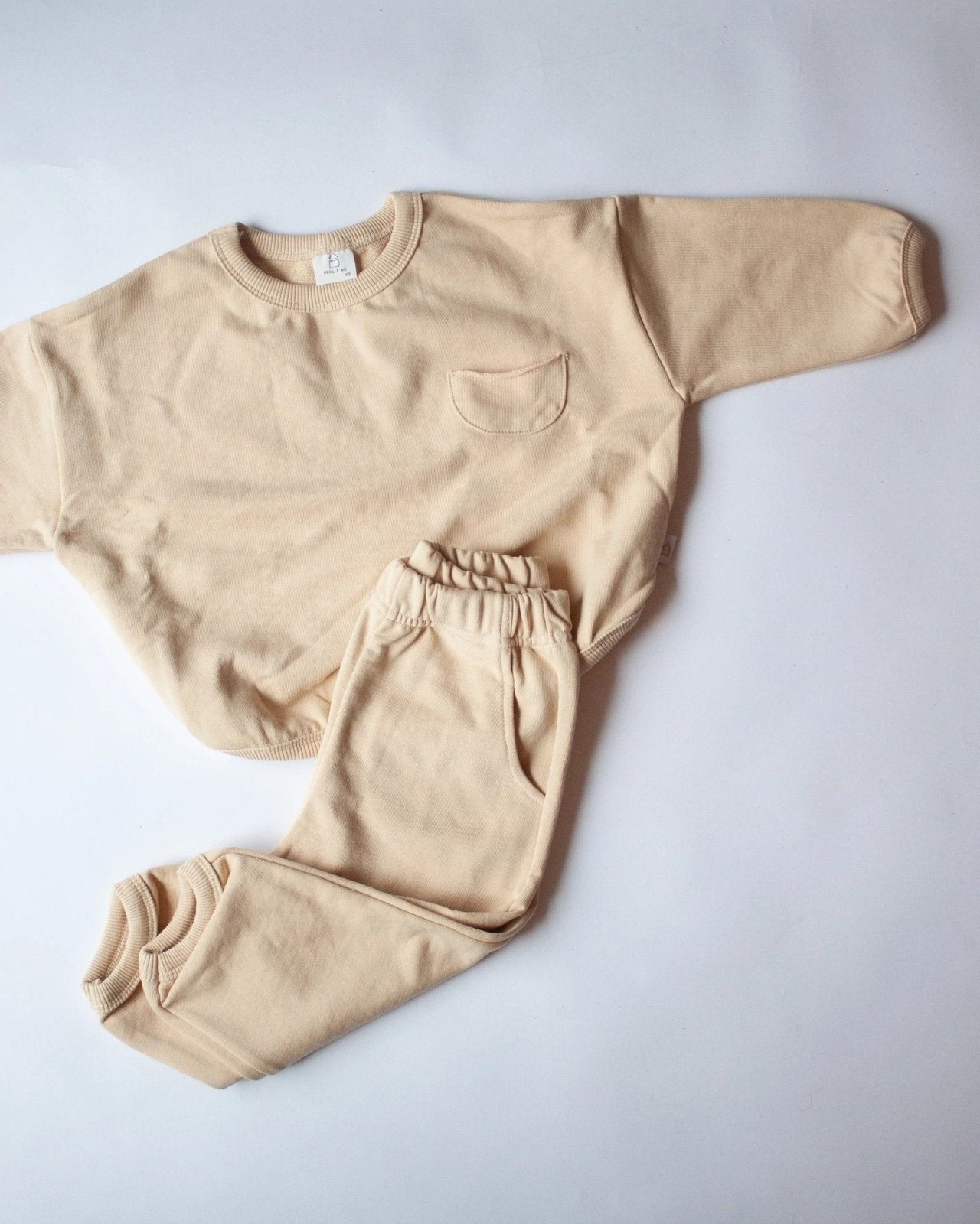 Weekly Jogger Set - Sand find Stylish Fashion for Little People- at Little Foxx Concept Store