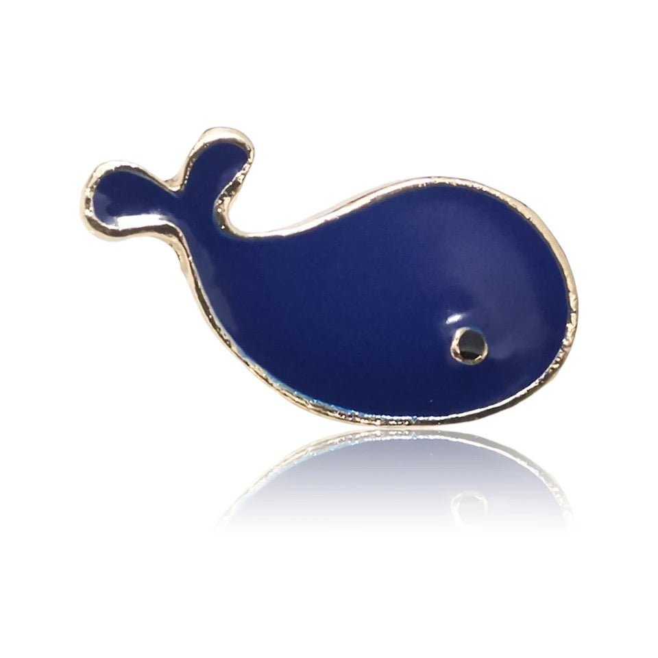 Whale Emaille Pin find Stylish Fashion for Little People- at Little Foxx Concept Store