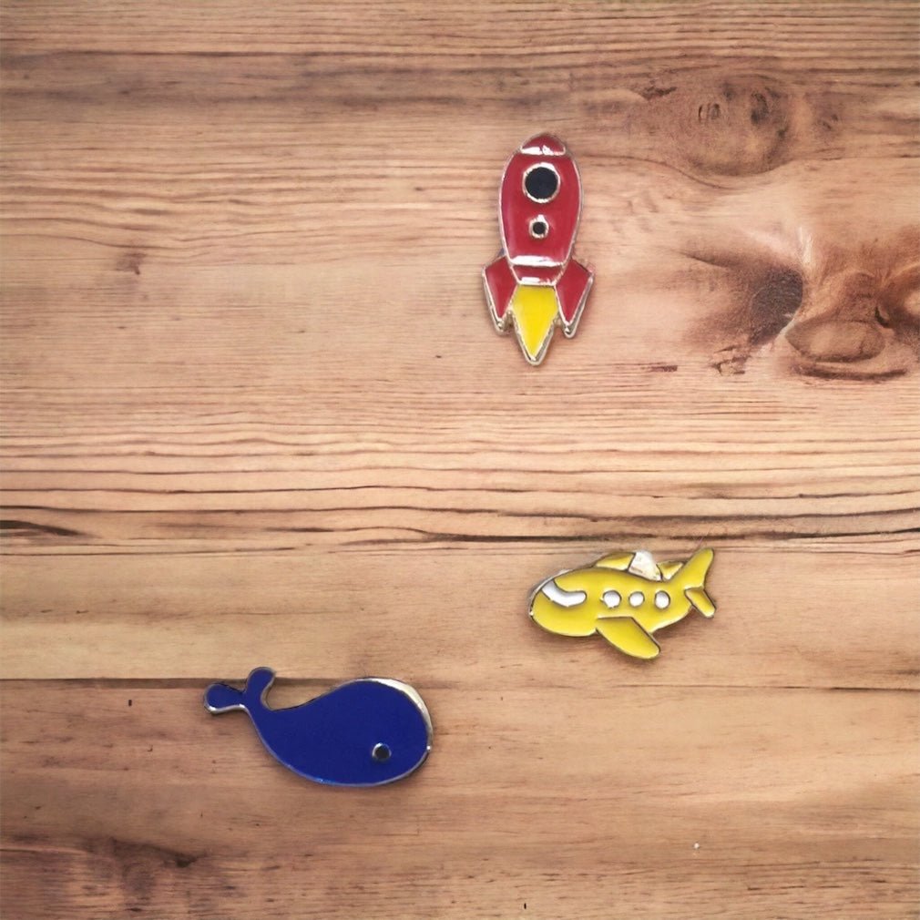 Whale Emaille Pin find Stylish Fashion for Little People- at Little Foxx Concept Store