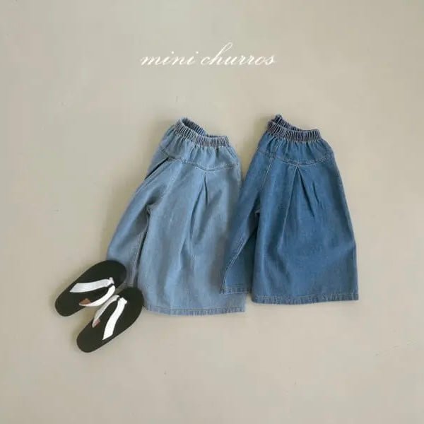 Wide Denim Pants find Stylish Fashion for Little People- at Little Foxx Concept Store