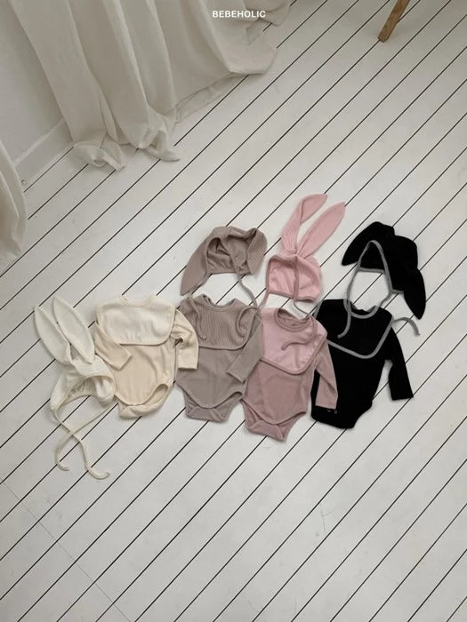 Sugar Ribbed Set (Bonnet+Suit+Cape)_byLittleFox_jetztvorbestellen