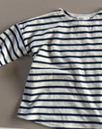 Breton Stripe Tee - Navy find Stylish Fashion for Little People- at Little Foxx Concept Store