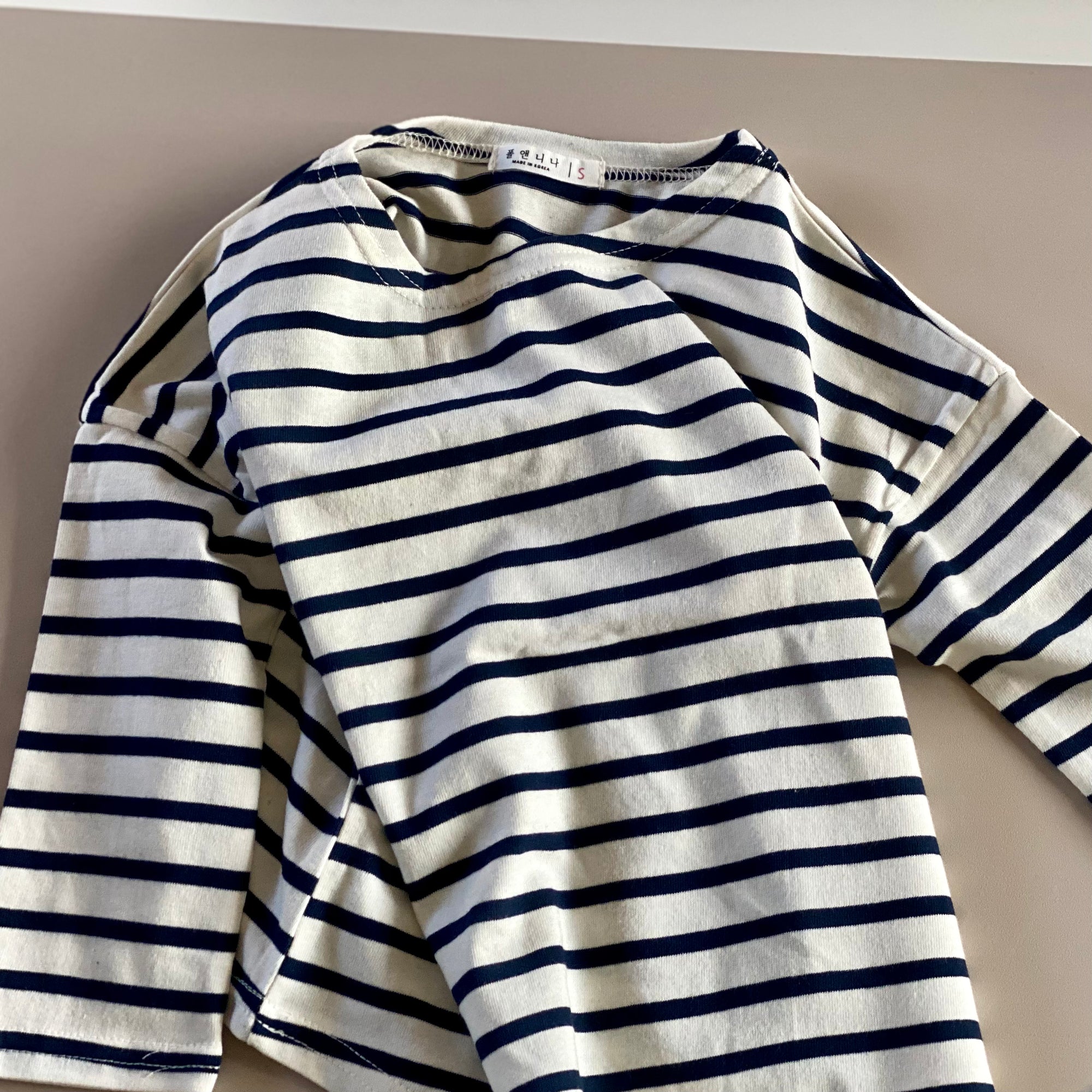 Breton Stripe Tee - Navy find Stylish Fashion for Little People- at Little Foxx Concept Store